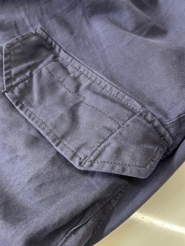 【中古品】【メンズ】 ROYAL NAVY ロイヤルネイビー イギリス海軍 90'S TROUSERS COMBAT NAVY BLUE FR PS ボトムス パンツ ヴィンテージ ミリタリー 156-260924-AS-7-hon サイズ：80/96/112 カラー：ネイビー 万代Net店