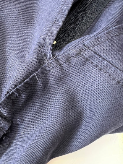 【中古品】【メンズ】 ROYAL NAVY ロイヤルネイビー イギリス海軍 90'S TROUSERS COMBAT NAVY BLUE FR PS ボトムス パンツ ヴィンテージ ミリタリー 156-260924-AS-7-hon サイズ：80/96/112 カラー：ネイビー 万代Net店