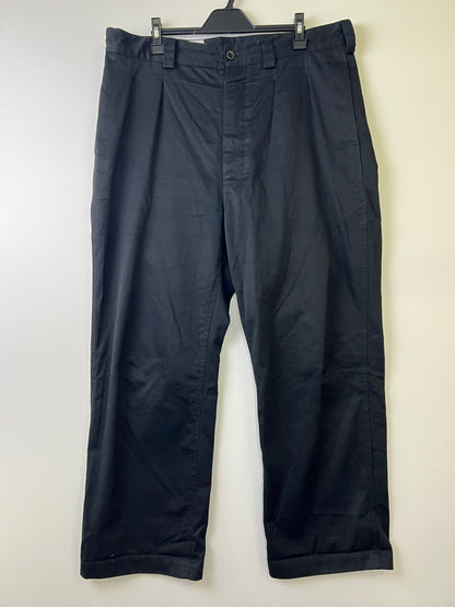 【中古品】【メンズ】 WAIPER ワイパー フランス軍 1950～60年代 M-52 2TUCK CHINO 2タック チノパンツ ボトムス ヴィンテージ ミリタリー 156-260921-AS-30-hon サイズ：26 カラー：ブラック 万代Net店