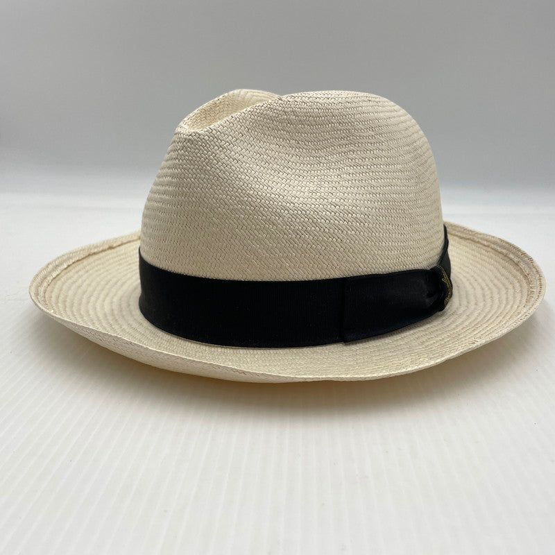 【中古品】【メンズ】 Borsalino ボルサリーノ ALESSANDRIA PANAMA HAT 15122 アレッサンドリア パナマハット 帽子 185-260809-ko-14-tei カラー：ナチュラル 万代Net店