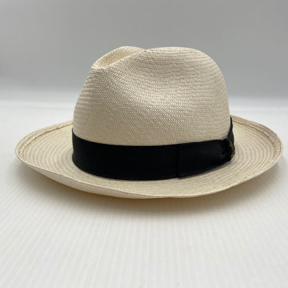 【中古品】【メンズ】 Borsalino ボルサリーノ ALESSANDRIA PANAMA HAT 15122 アレッサンドリア パナマハット 帽子 185-260809-ko-14-tei カラー：ナチュラル 万代Net店