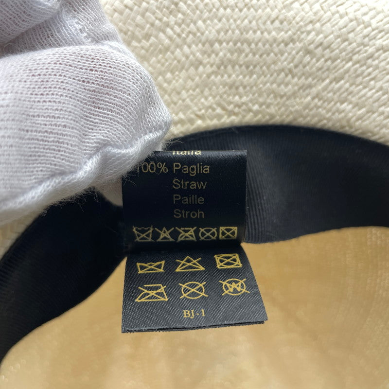 【中古品】【メンズ】 Borsalino ボルサリーノ ALESSANDRIA PANAMA HAT 15122 アレッサンドリア パナマハット 帽子 185-260809-ko-14-tei カラー：ナチュラル 万代Net店
