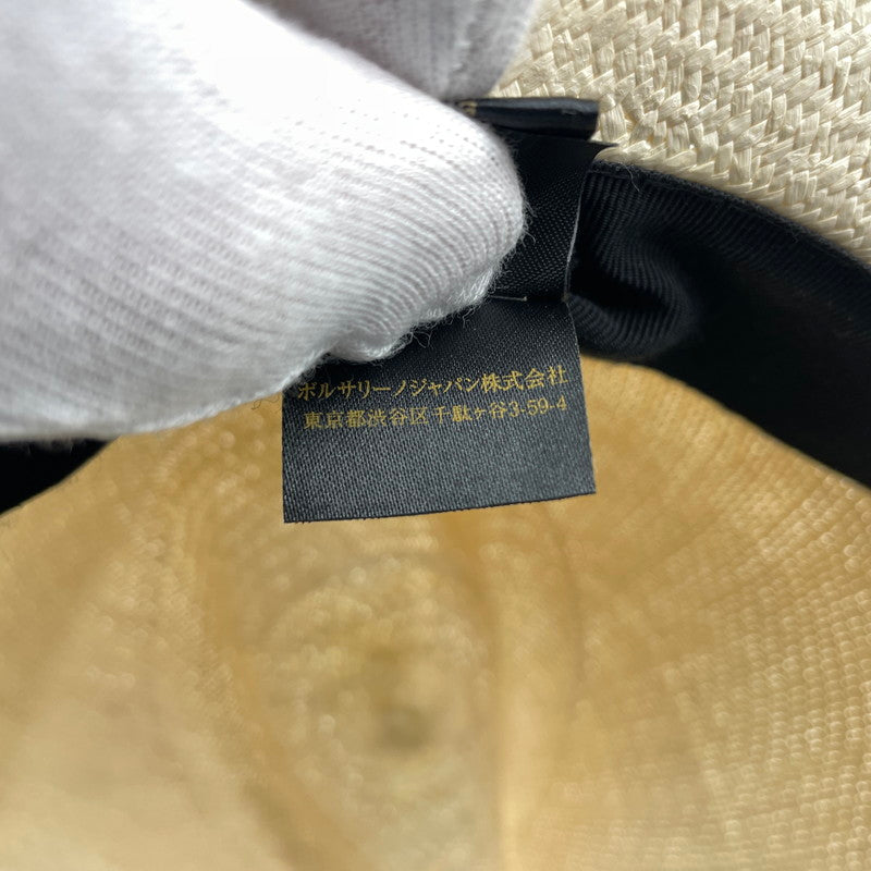 【中古品】【メンズ】 Borsalino ボルサリーノ ALESSANDRIA PANAMA HAT 15122 アレッサンドリア パナマハット 帽子 185-260809-ko-14-tei カラー：ナチュラル 万代Net店