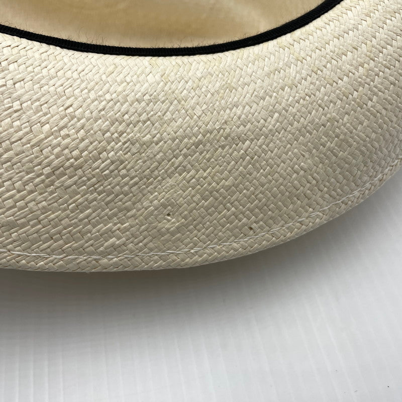 【中古品】【メンズ】 Borsalino ボルサリーノ ALESSANDRIA PANAMA HAT 15122 アレッサンドリア パナマハット 帽子 185-260809-ko-14-tei カラー：ナチュラル 万代Net店