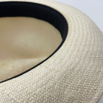 【中古品】【メンズ】 Borsalino ボルサリーノ ALESSANDRIA PANAMA HAT 15122 アレッサンドリア パナマハット 帽子 185-260809-ko-14-tei カラー：ナチュラル 万代Net店