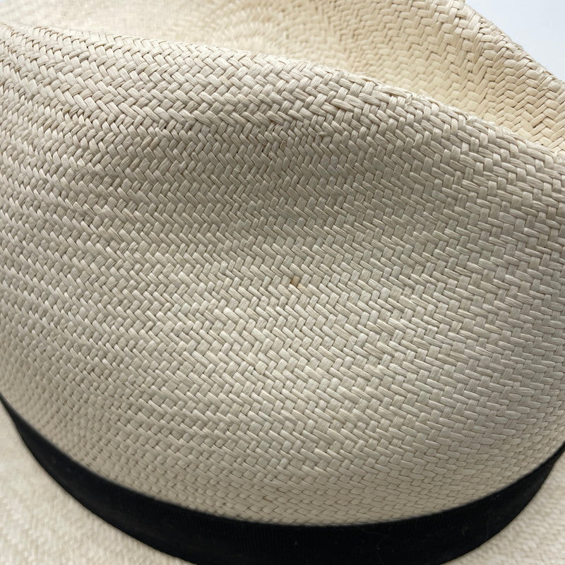 【中古品】【メンズ】 Borsalino ボルサリーノ ALESSANDRIA PANAMA HAT 15122 アレッサンドリア パナマハット 帽子 185-260809-ko-14-tei カラー：ナチュラル 万代Net店