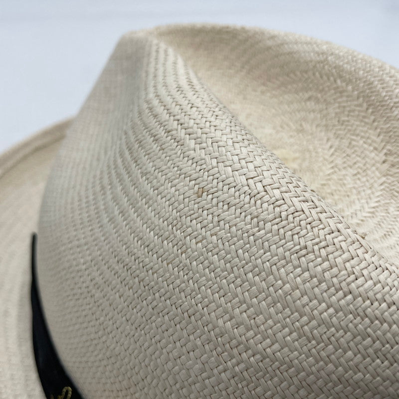 【中古品】【メンズ】 Borsalino ボルサリーノ ALESSANDRIA PANAMA HAT 15122 アレッサンドリア パナマハット 帽子 185-260809-ko-14-tei カラー：ナチュラル 万代Net店