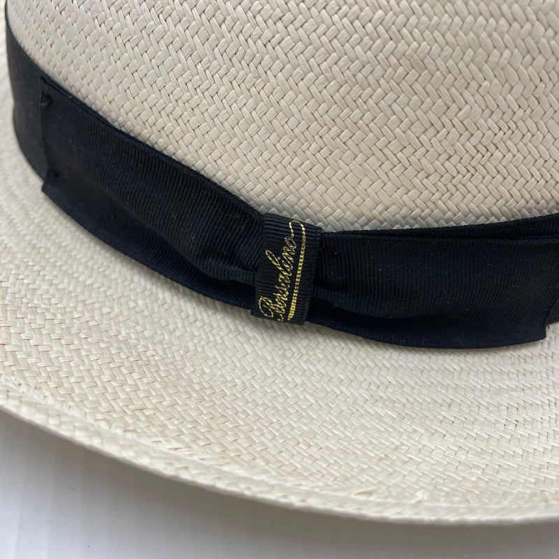【中古品】【メンズ】 Borsalino ボルサリーノ ALESSANDRIA PANAMA HAT 15122 アレッサンドリア パナマハット 帽子 185-260809-ko-14-tei カラー：ナチュラル 万代Net店