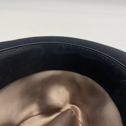 【中古品】【メンズ】 Borsalino ボルサリーノ ALESSANDRIA MEDIUM BRIM WOOL HAT 15122 アレッサンドリア ミディアムブリム ウールハット 帽子 185-260108-yy-13-tei サイズ：57 カラー：ブラック 万代Net店