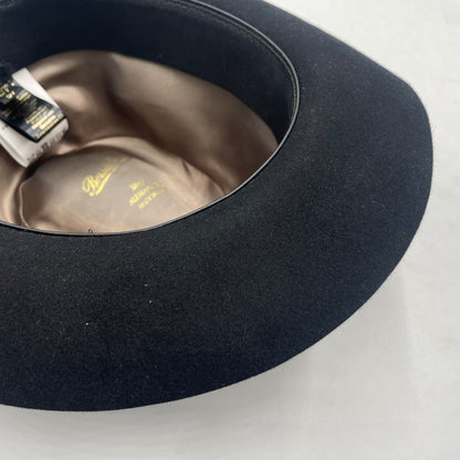 【中古品】【メンズ】 Borsalino ボルサリーノ ALESSANDRIA MEDIUM BRIM WOOL HAT 15122 アレッサンドリア ミディアムブリム ウールハット 帽子 185-260108-yy-13-tei サイズ：57 カラー：ブラック 万代Net店