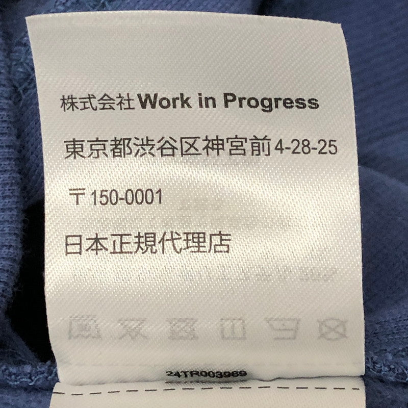 【中古品】【メンズ】 Carhartt WIP カーハート ワークインプログレス HOODED AMERICAN SCRIPT SWEAT I028279 フーデッド アメリカン スクリプト スウェット 長袖 トップス プルオーバー パーカー 145-250918-yo-11-tei サイズ：S カラー：ブルー 万代Net店