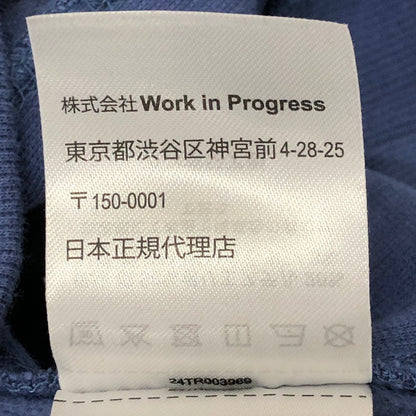 【中古品】【メンズ】 Carhartt WIP カーハート ワークインプログレス HOODED AMERICAN SCRIPT SWEAT I028279 フーデッド アメリカン スクリプト スウェット 長袖 トップス プルオーバー パーカー 145-250918-yo-11-tei サイズ：S カラー：ブルー 万代Net店