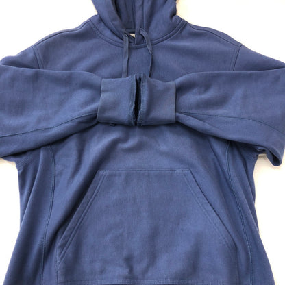 【中古品】【メンズ】 Carhartt WIP カーハート ワークインプログレス HOODED AMERICAN SCRIPT SWEAT I028279 フーデッド アメリカン スクリプト スウェット 長袖 トップス プルオーバー パーカー 145-250918-yo-11-tei サイズ：S カラー：ブルー 万代Net店