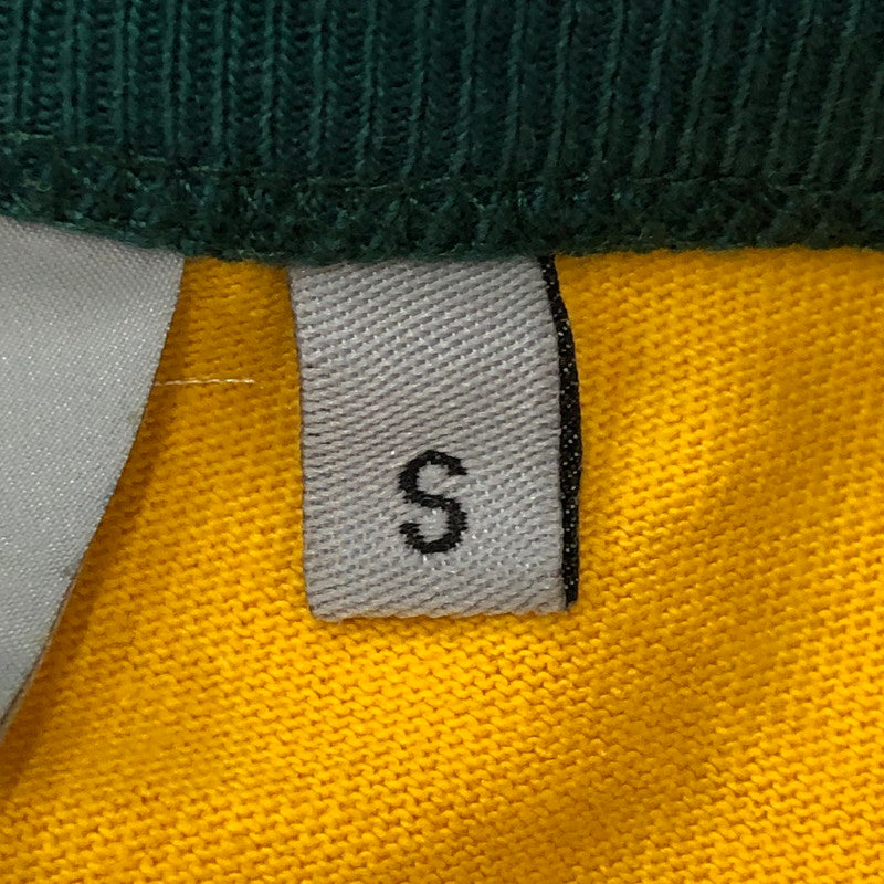 【中古品】【メンズ】 Carhartt WIP カーハート ワークインプログレス L/S 89 RINGER T-SHIRT I034714 ロングスリーブ 89 リンガー Tシャツ 長袖 トップス 145-250918-yo-13-tei サイズ：S カラー：イエロー 万代Net店