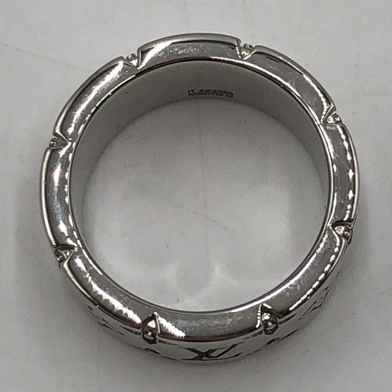 【中古品】【メンズ】 LOUIS VUITTON ルイ・ヴィトン LV モノグラム リング パラジウム M1507M アクセサリー 指輪 179-251103-yy-20-tei カラー：シルバー 18.5号 万代Net店