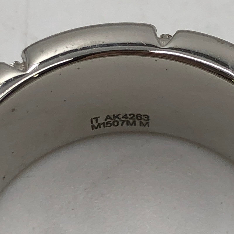 【中古品】【メンズ】 LOUIS VUITTON ルイ・ヴィトン LV モノグラム リング パラジウム M1507M アクセサリー 指輪 179-251103-yy-20-tei カラー：シルバー 18.5号 万代Net店
