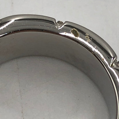 【中古品】【メンズ】 LOUIS VUITTON ルイ・ヴィトン LV モノグラム リング パラジウム M1507M アクセサリー 指輪 179-251103-yy-20-tei カラー：シルバー 18.5号 万代Net店