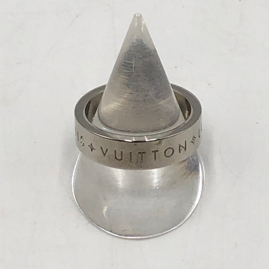 【中古品】【メンズ】 LOUIS VUITTON ルイ・ヴィトン LV モザイク リング パラジウム M1507M アクセサリー 指輪 179-251103-yy-19-tei カラー：シルバー 19号 万代Net店