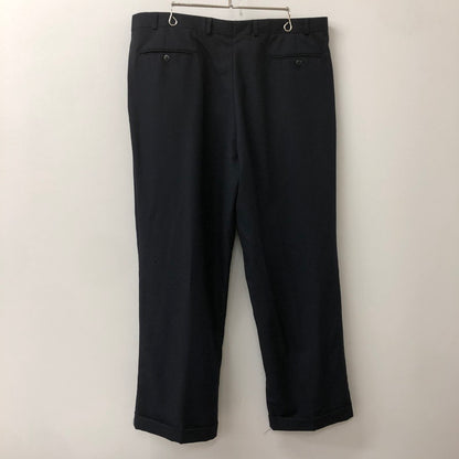 【中古品】【メンズ】 LAUREN RALPH LAUREN ローレン ラルフローレン 80’s SLACKS PANTS VINTAGE 80年代 スラックス パンツ ボトムス 緑タグ ヴィンテージ 158-250918-yo-30-tei サイズ：40×30 カラー：ネイビー 万代Net店