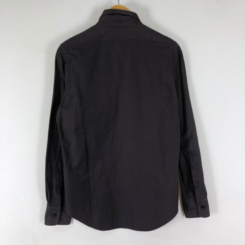 【中古品】【メンズ】 N.HOOLYWOOD エヌハリウッド L/S SHIRT 728PIECES ロングスリーブ シャツ 長袖 トップス 140-251021-ks-01-tei サイズ：3 カラー：ブラウン 万代Net店
