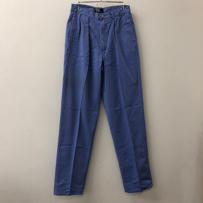 【中古品】【メンズ】 Polo by Ralph Lauren ポロバイラルフローレン 90's POLO CHINO COTTON PANTS 022-5-PPRL-CM-0704 90年代 ポロチノ コットンパンツ ボトムス 158-250919-yo-10-tei サイズ：33 カラー：ブルー系 万代Net店
