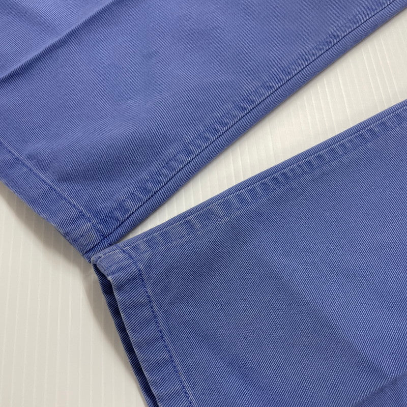 【中古品】【メンズ】 Polo by Ralph Lauren ポロバイラルフローレン 90's POLO CHINO COTTON PANTS 022-5-PPRL-CM-0704 90年代 ポロチノ コットンパンツ ボトムス 158-250919-yo-10-tei サイズ：33 カラー：ブルー系 万代Net店