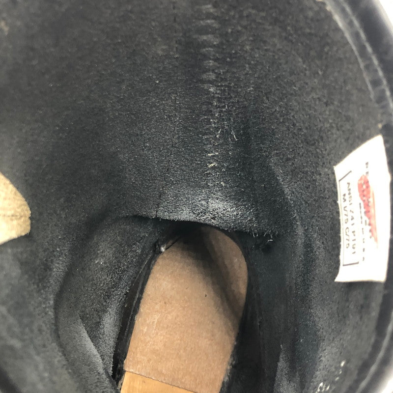 【中古品】【メンズ/レディース】 RED WING レッドウィング ENGINEER BOOTS PT91 エンジニア ブーツ 靴 USA製 164-251019-ks-09-tei サイズ：9D カラー：ブラック 万代Net店