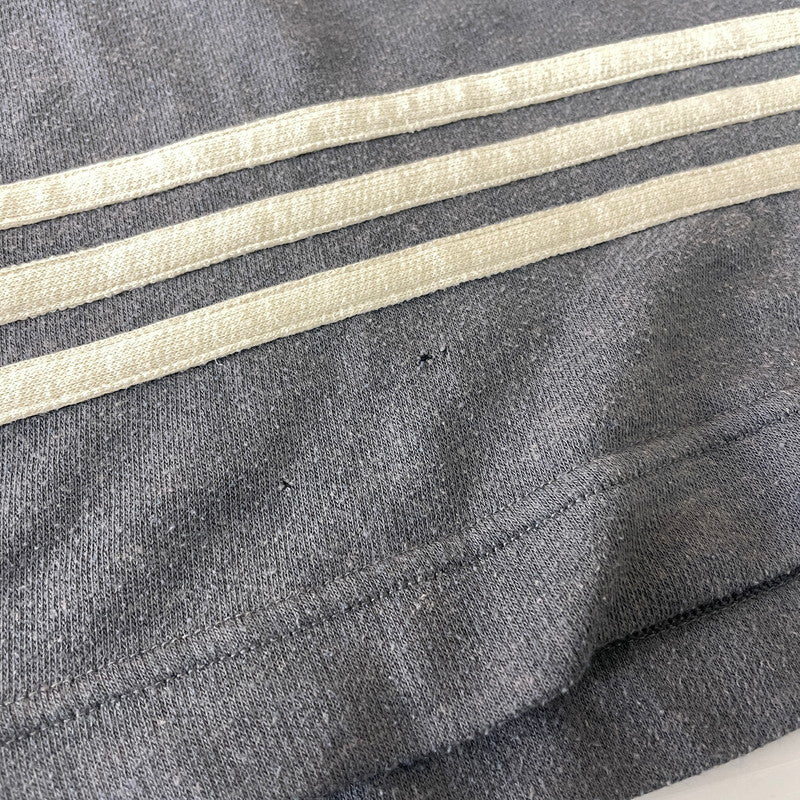 【中古品】【メンズ】 adidas アディダス 90’s HENLEY NECK S/S T-SHIRT 90年代 ヘンリーネック ショートスリーブ Tシャツ トップス 半袖 万国タグ 148-251110-ts-20-tei サイズ：不明 カラー：グレー 万代Net店