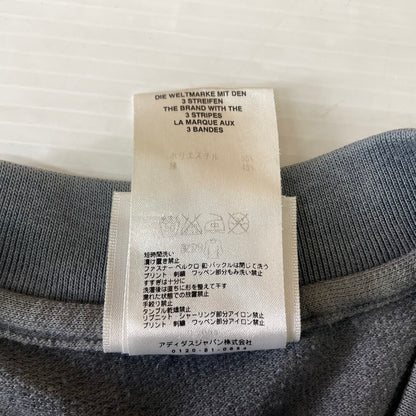 【中古品】【メンズ】 adidas アディダス 90’s HENLEY NECK S/S T-SHIRT 90年代 ヘンリーネック ショートスリーブ Tシャツ トップス 半袖 万国タグ 148-251110-ts-20-tei サイズ：不明 カラー：グレー 万代Net店