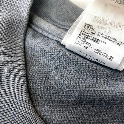 【中古品】【メンズ】 adidas アディダス 90’s HENLEY NECK S/S T-SHIRT 90年代 ヘンリーネック ショートスリーブ Tシャツ トップス 半袖 万国タグ 148-251110-ts-20-tei サイズ：不明 カラー：グレー 万代Net店