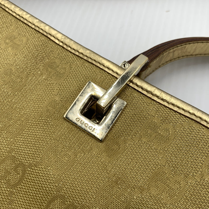 【中古品】【レディース】 GUCCI グッチ 002.1099 GGキャンバス トートバッグ カバン ハンドバッグ 180-260724-ko-13-tei カラー：ベージュ 万代Net店