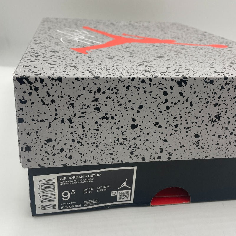 【中古品】【メンズ】 NIKE ナイキ AIR JORDAN 4 RETRO "BRED REIMAGINED" エアジョーダン4 レトロ "ブレッド リイマジンド" FV5029-006 スニーカー 靴 160-250927-nm-04-tei サイズ：27.5cm 万代Net店