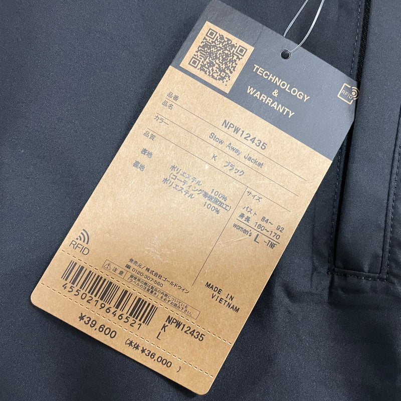 【中古品】【レディース】 THE NORTH FACE ザ・ノースフェイス STOW AWAY JACKET NPW12435 ストア ウェイ ジャケット ライトアウター 144-250919-yo-14-fuz サイズ：L カラー：ブラック 万代Net店