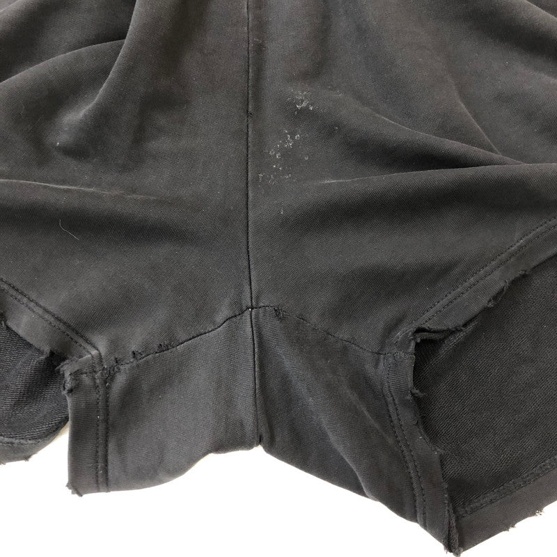 【現状渡し品】【メンズ】 BALENCIAGA バレンシアガ 24SS BURNING UNITY SWEAT SHORTS 676137 バーニング ユニティ スウェットショーツ ボトムス ハーフパンツ ショートパンツ 152-250922-KS-23-tei サイズ：XS カラー：ブラック 万代Net店
