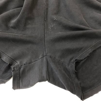 【現状渡し品】【メンズ】 BALENCIAGA バレンシアガ 24SS BURNING UNITY SWEAT SHORTS 676137 バーニング ユニティ スウェットショーツ ボトムス ハーフパンツ ショートパンツ 152-250922-KS-23-tei サイズ：XS カラー：ブラック 万代Net店