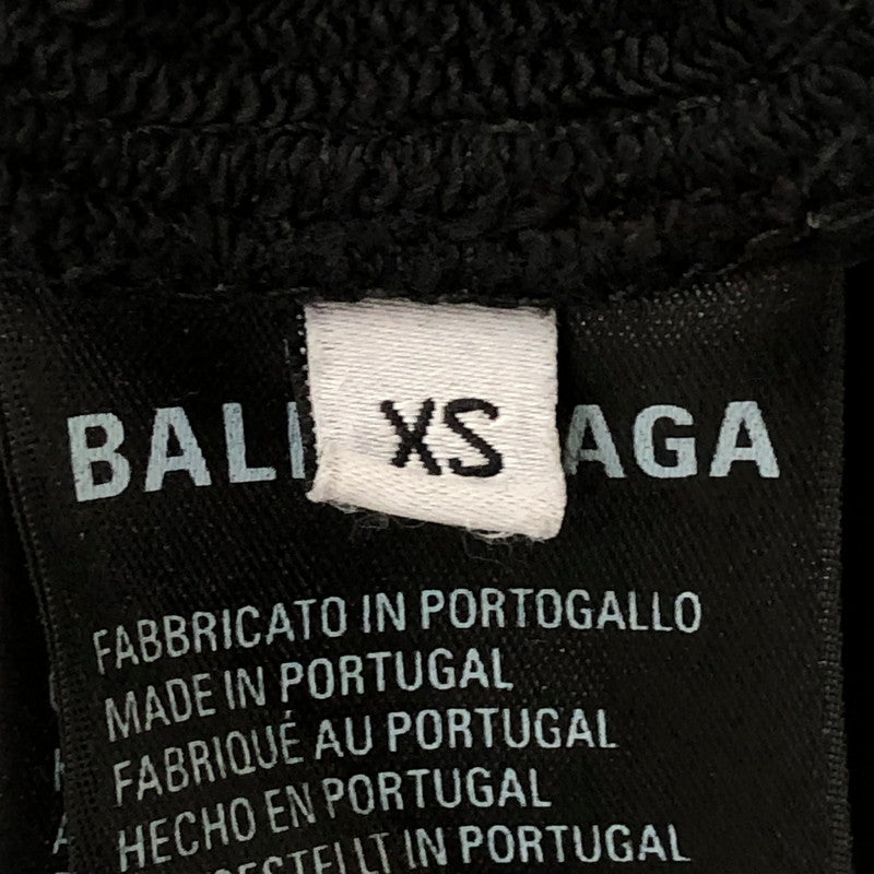 【現状渡し品】【メンズ】 BALENCIAGA バレンシアガ 24SS BURNING UNITY SWEAT SHORTS 676137 バーニング ユニティ スウェットショーツ ボトムス ハーフパンツ ショートパンツ 152-250922-KS-23-tei サイズ：XS カラー：ブラック 万代Net店