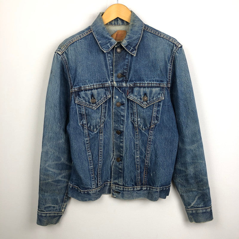 【現状渡し品】【メンズ】 Levi's リーバイス 3RD TYPE BIG E DENIM JACKET 70505 サードタイプ デニムジャケット ライトアウター USA製 145-250926-KS-13-tei サイズ：40 カラー：インディゴ 万代Net店