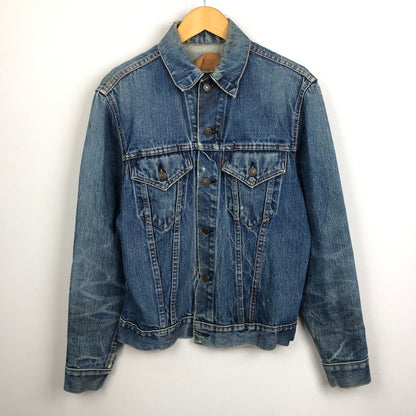 【現状渡し品】【メンズ】 Levi's リーバイス 3RD TYPE BIG E DENIM JACKET 70505 サードタイプ デニムジャケット ライトアウター USA製 145-250926-KS-13-tei サイズ：40 カラー：インディゴ 万代Net店