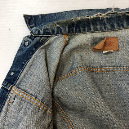 【現状渡し品】【メンズ】 Levi's リーバイス 3RD TYPE BIG E DENIM JACKET 70505 サードタイプ デニムジャケット ライトアウター USA製 145-250926-KS-13-tei サイズ：40 カラー：インディゴ 万代Net店