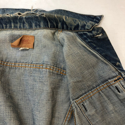 【現状渡し品】【メンズ】 Levi's リーバイス 3RD TYPE BIG E DENIM JACKET 70505 サードタイプ デニムジャケット ライトアウター USA製 145-250926-KS-13-tei サイズ：40 カラー：インディゴ 万代Net店