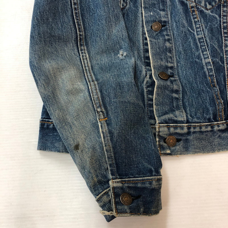 【現状渡し品】【メンズ】 Levi's リーバイス 3RD TYPE BIG E DENIM JACKET 70505 サードタイプ デニムジャケット ライトアウター USA製 145-250926-KS-13-tei サイズ：40 カラー：インディゴ 万代Net店