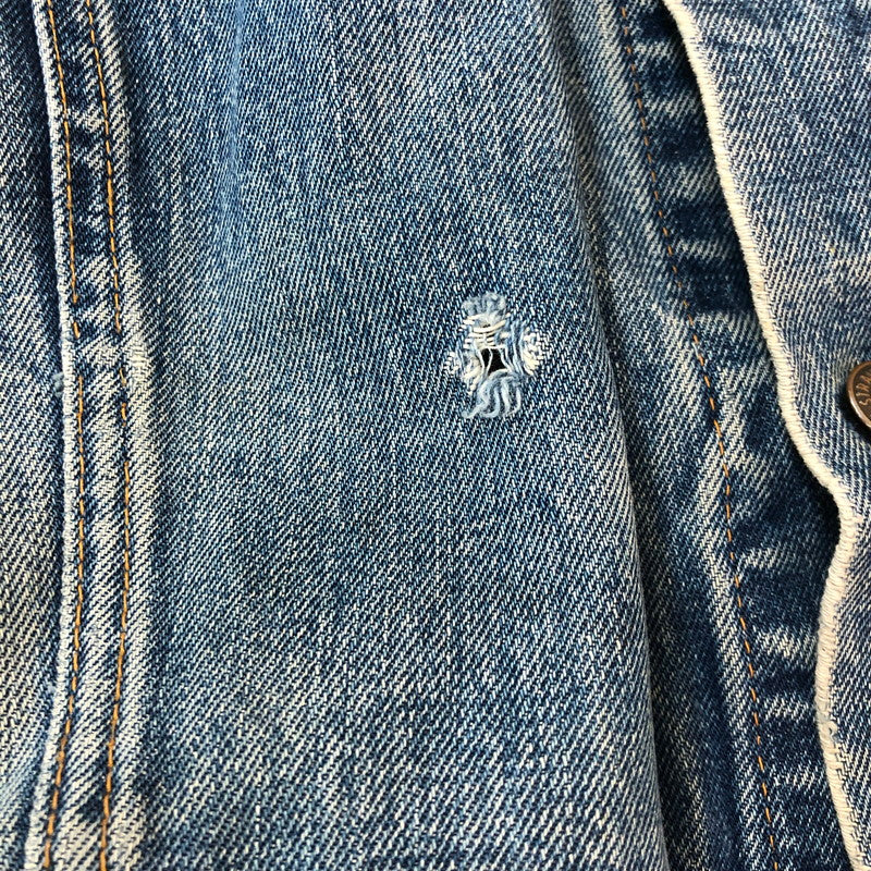 【現状渡し品】【メンズ】 Levi's リーバイス 3RD TYPE BIG E DENIM JACKET 70505 サードタイプ デニムジャケット ライトアウター USA製 145-250926-KS-13-tei サイズ：40 カラー：インディゴ 万代Net店