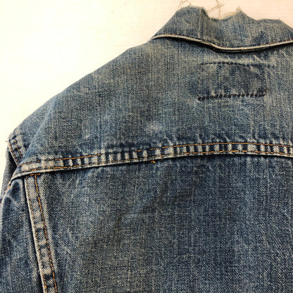 【現状渡し品】【メンズ】 Levi's リーバイス 3RD TYPE BIG E DENIM JACKET 70505 サードタイプ デニムジャケット ライトアウター USA製 145-250926-KS-13-tei サイズ：40 カラー：インディゴ 万代Net店