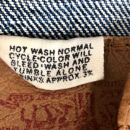 【現状渡し品】【メンズ】 Levi's リーバイス 3RD TYPE BIG E DENIM JACKET 70505 サードタイプ デニムジャケット ライトアウター USA製 145-250926-KS-13-tei サイズ：40 カラー：インディゴ 万代Net店