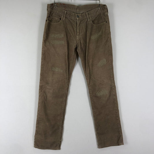 【中古品】【メンズ】 R.H Vintage ロンハーマンヴィンテージ CORDUROY PANTS 212060057-1079 コーデュロイ パンツ ボトムス 153-251021-ks-27-tei サイズ：30 カラー：ブラウン 万代Net店