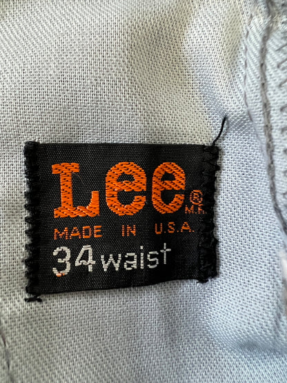 【中古品】【メンズ】 LEE リー 70S USA製 TALON タロンジップ ワークパンツ ボトムス ヴィンテージ 156-260921-AS-14-hon サイズ：34 カラー：グレー 万代Net店