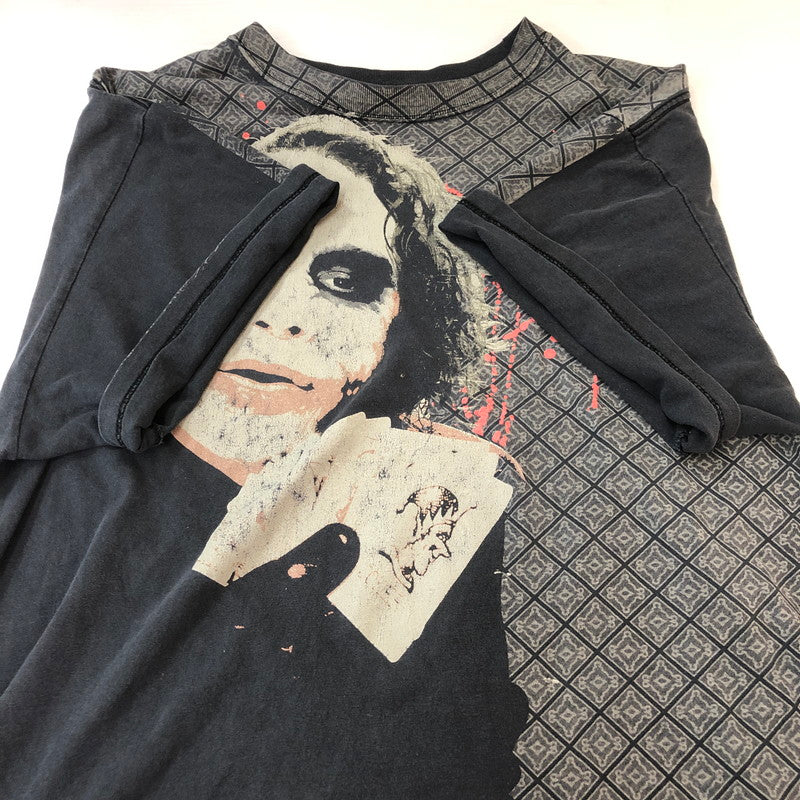【中古品】 THE DARK KNIGHT ザ ダークナイト 00s JORKER S/S TEE 2000年代 ジョーカー ショートスリーブ Tシャツ トップス 半袖 バットマン 145-250928-ts-10-tei サイズ：XL カラー：ブラック 万代Net店