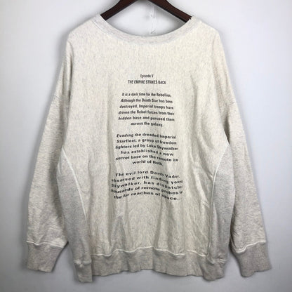 【中古品】【メンズ】 BOWWOW バウワウ 25SS DARTH VADER SWEAT ダースベイダー スウェット 長袖 トップス トレーナー 140-250929-yo-01-fuz サイズ：XL カラー：グレー 万代Net店
