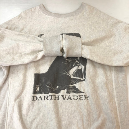 【中古品】【メンズ】 BOWWOW バウワウ 25SS DARTH VADER SWEAT ダースベイダー スウェット 長袖 トップス トレーナー 140-250929-yo-01-fuz サイズ：XL カラー：グレー 万代Net店