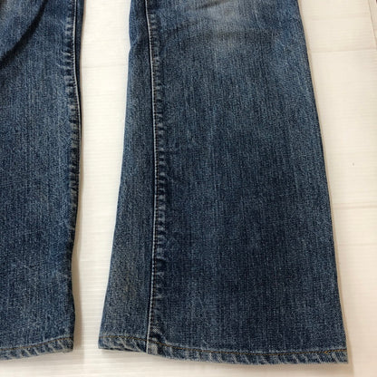 【現状渡し品】【メンズ】 Levi's リーバイス 70's 517 TALON DENIM PANTS 517-0217 VINTAGE 70年代 517 タロン デニムパンツ ボトムス ブーツカット ジーンズ ボタン裏 刻印8 ヴィンテージ 156-251005-ts-18-tei サイズ：34 カラー：インディゴ 万代Net店